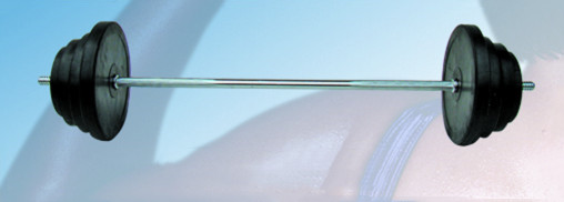 AJD-J-010 包膠杠鈴 Encapsulates the barbel