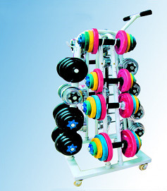 AJD-J009 浸塑套裝啞鈴架 Immersion PlasticCoordinates  Dumbbell Stand